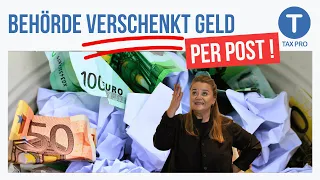 Behörde verschenkt Bargeld per Post! Wie kommen die an die Daten?