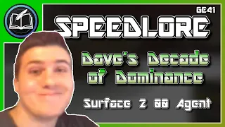 GoldenEye SpeedLore: Surface 2 00 Agent (E41 - Dave's Decade of Dominance)