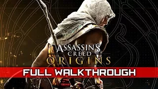 ASSASSIN'S CREED: ORIGINS Full Gameplay Walkthrough / No Commentary【FULL GAME】1080p HD