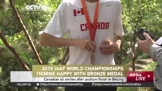 Canadian wins bronze medal in 20km Walking race