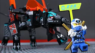 LEGO Ninjago Empire Dragon Brick Build STOP MOTION Jay vs Unagami | Billy Bricks | WildBrain