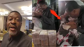 See what Obi Cubana did when Kanayo o kanayo the occultic man was spraying him money