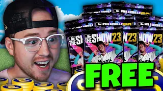 How To Earn UNLIMITED Free Packs in MLB The Show 23!!