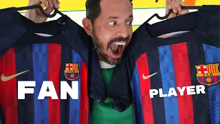 😱 Is this the New FC Barcelona Football Shirt 2022/23? 👈 Fan vs Player Version