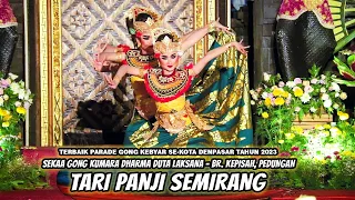 TERBAIK | TARI PANJI SEMIRANG - BR. KEPISAH PEDUNGAN // PARADE GONG KEBYAR DENPASAR 2023