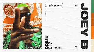 JOEY B - 89 | rap in paper [live freestyle]