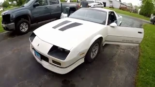 DEEP CLEANING A BARN FIND 1988 CAMARO IROC-Z!