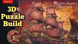 Queen Annes Revenge 3D puzzle full build.