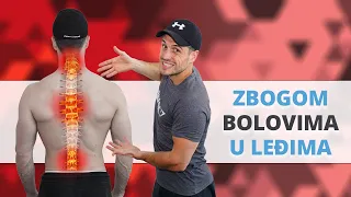 6 najboljih vježbi ako te bole križa, leđa ili vrat 🙌 BONUS ➡ Vođeno rastezanje 🧘‍♀