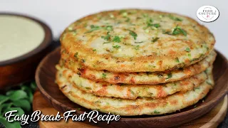 Easy Breakfast Recipe -Nutri Vegetable Roastie