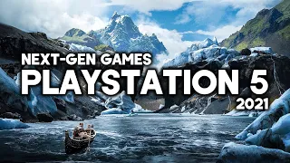 TOP 10 BEST NEW Upcoming NEXT-GEN PS5 Games of 2021 (4K 60FPS)