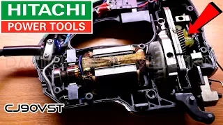 Replacement of the lubricating grease gun with the example of HITACHI CJ90VST