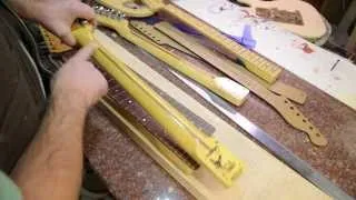 Fender Style Neck construction and neck wood selection