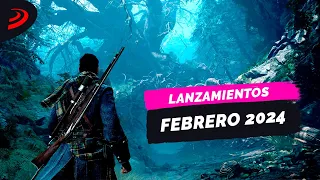 Los 14 MEJORES JUEGOS que SALEN en FEBRERO DE 2024