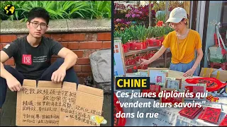 Ces jeunes diplômés chinois qui “vendent leurs savoirs” dans la rue