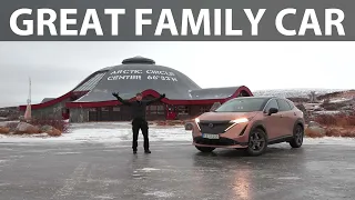 #80 Nissan Ariya 87 kWh FWD road trip to Arctic Circle part 2