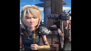 Hiccup, Astrid and Heather