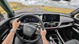 2024 Toyota Grand Highlander Limited AWD (Hybrid MAX) - POV Review