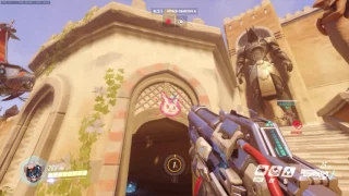 2 Minute Game on Temple of Anubis (Overwatch)