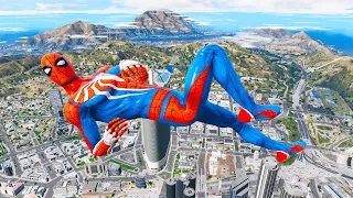 GTA 5 SPIDERMAN Ragdolls Compilation Episode 64- Funny Moments ( Euphoria Physics Showcase)