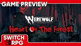 SwitchRPG Previews - Werewolf: The Apocalypse — Heart of the Forest DEMO - Nintendo Switch Gameplay