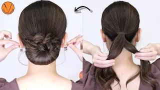 【updo hairstyles】Easy bun hairstyle // Hair Tutorials // chinon // hair stylist