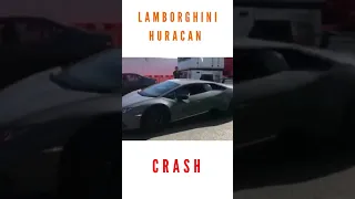Lamborghini Huracan CRASH #Shorts #fails