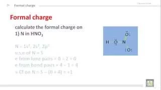 General Chemistry - U4-L5 : Formal charge