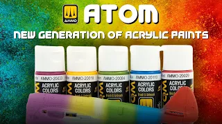 ATOM - a new generation of acrylic paints from Ammo Mig Jimenez