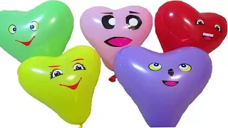 Balloons Collection Learn colors Educational video Bubble pop Song Finger family Nursery rhymes