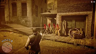 Disarm 3 Enemies without reloading (Easy) Sharpshooter Challenge 8 l Red Dead 2