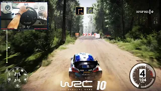 WRC 10 Gameplay | Rally Estonia - Ford Fiesta M-Sport + Setup | Thrustmaster T300RS + Shifter