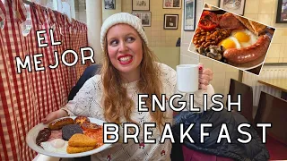 EL mejor FULL ENGLISH BREAKFAST de LONDRES + Localización secreta de HARRY POTTER | LONDRES ESENCIAL