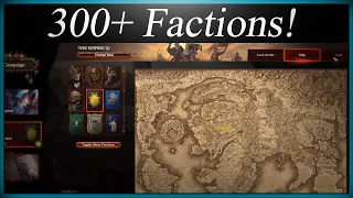 All Factions Unlocker Mod - Total War Warhammer 3 Immortal Empires Campaign