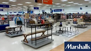 MARSHALLS SHOP WITH ME FURNITURE CHAIRS ARMCHAIRS TABLES HOME DECOR SHOPPING STORE WALK THROUGH