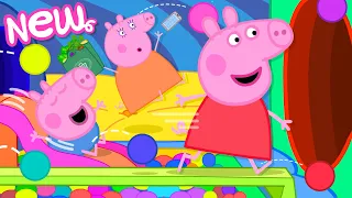 Peppa Pig Tales 🎈George Gets Lost On The Bouncy House 🛝 BRAND NEW Peppa Pig Episodes