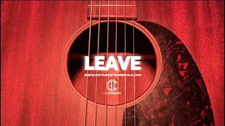 [FREE] The Kid LAROI Type Beat "Leave" (Sad Acoustic Guitar Instrumental /  Emo Rap Beat 2021)