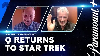 Q Returns For Star Trek: Picard Season 2 | First Contact Day | Paramount+