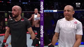 JOSE ALDO VS MARLON MORAES