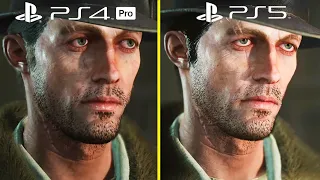 The Sinking City PS5 Vs PS4 PRO Graphics Comparison 4K