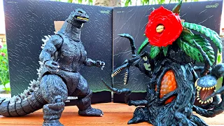 SUPER7 TOHO ULTIMATES HEISEI GODZILLA & BIOLLANTE | Unboxing