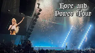 halsey love and power tour 🥀🕸⚔️ opening night west palm beach | concert footage