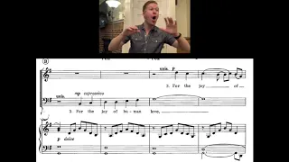 For the Beauty of the Earth (Rutter) - Soprano practice