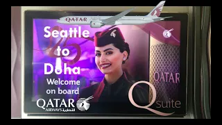 Trip Report: Qatar Airways Q-suite business class from Seattle to Doha. SEA-DOH