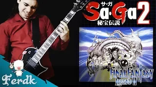 FF LEGEND II / SaGa 2 - "Save The World"【Metal Guitar Cover】 by Ferdk