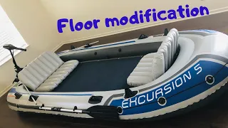 Intex Excursion 5 floor modification