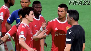 FIFA 22 - Chelsea vs Manchester United - UEFA Champions League - Gameplay & Full match