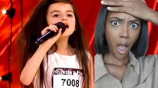 FIRST TIME REACTING TO | ANGELINA JORDAN NORWAY'S GOT TALENT COMPILATION REACTION