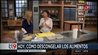 ¿Cómo descongelar los alimentos?