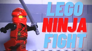 Lego Ninja Sword Fight Stop Motion Animation